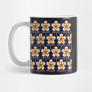 Pretty Primulas in a Row Mug